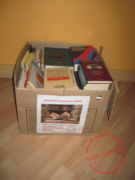 Recogida-de-libros-SOS-España