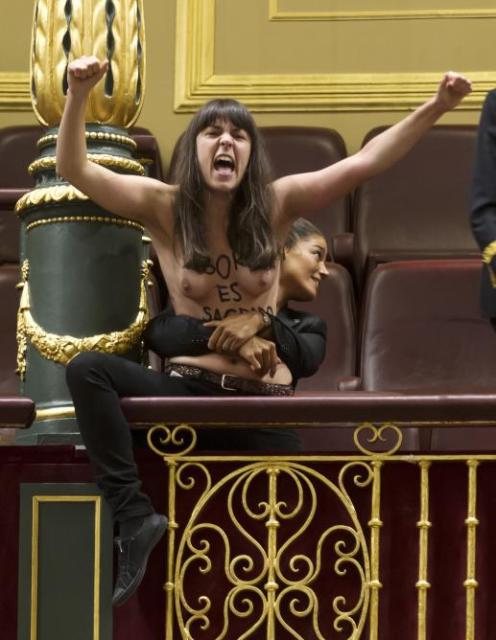 Femen-España-chica