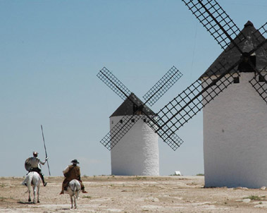 Don-Quijote-Sancho-molinos-viento