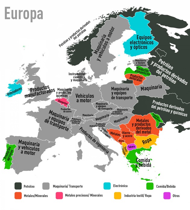 mapa-exportaciones-Europa