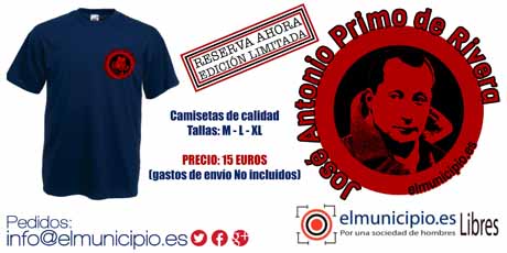 Ya a la venta las camisetas de José Antonio Primo de Rivera