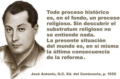 Palabras de José Antonio Primo de Rivera