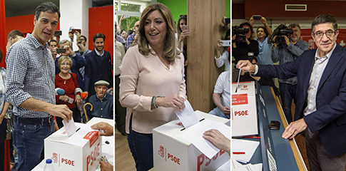 tres-candidatos-PSOE-Sanchez-Diaz-Lopez