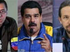 Monedero, Maduro e Iglesias