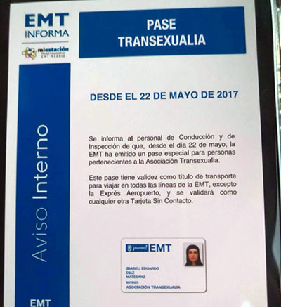 EMT gratis transexuales