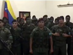 militares venezolanos sublevados