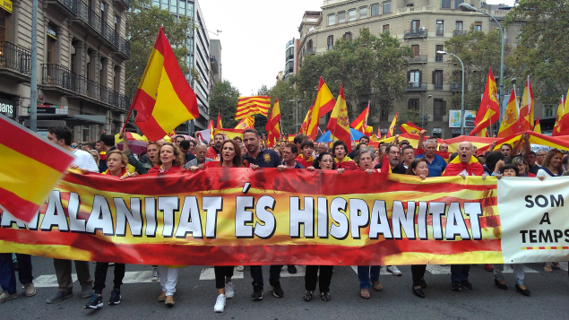 Barcelona en defensa de la Unidad de España
