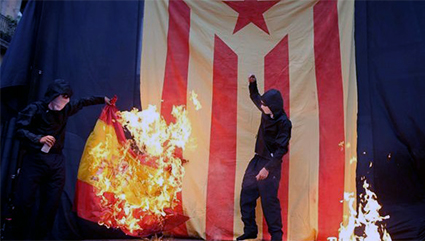 extrema izquierda de Cataluña