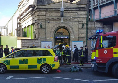 Explosión metro Londres