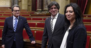 Mujer Puigdemont
