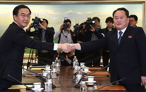 Corea del Norte y Corea del Sur irán juntas a los Juegos Olímpicos. Representantes de Corea del Norte y Corea del Sur