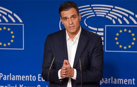 Pedro Sánchez contra la candidatura de Luis de Guindos en el BCE