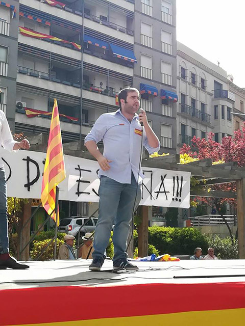 Mario Martos de Iberia Cruor y miembro de la Federación Respeto