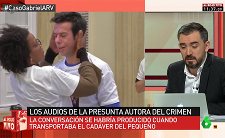 Ignacio Escolar defiende a Ana Julia, supuesta asesina del pequeño Gabriel, en Al Rojo Vivo de La Sexta