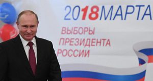 Putin gana las elecciones en Rusia
