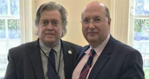 Bardají y Bannon, en la Casa Blanca, el pasado 17 de mayo de 2017