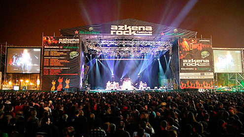 Recinto de conciertos en el País Vasco