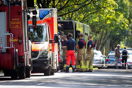 Ataque islamista en un autobús en Alemania