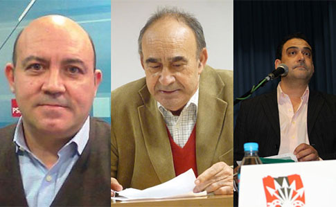 Pascual Lucas Diaz, Eduardo López pascual y Antonio Ortega Martínez
