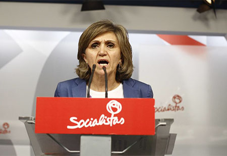 Maria Luisa Cercedo, Ministra de Sanidad del PSOE