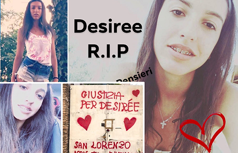 Desiree Mariottini asesinada por inmigrantes tras ser violada