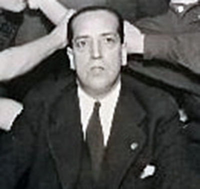 José Gómez de Falange Española conocido como el chofer de José Antonio Primo de Rivera