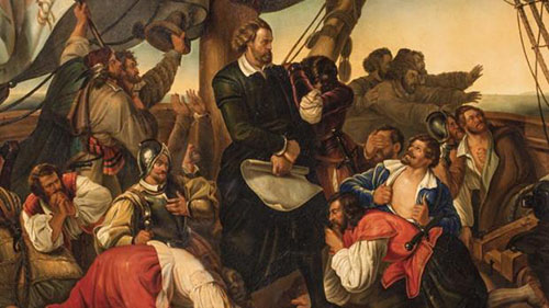Pintura de Cristobal Colon
