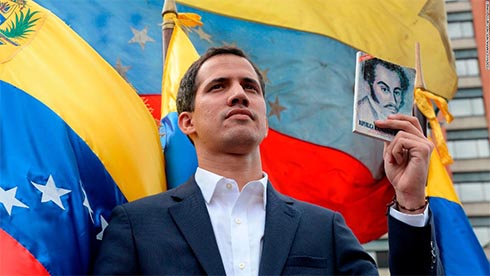 El Presidente de Venezuela Guaidó