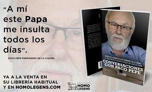 Conversaciones con Paco Pepe libro ya a la venta