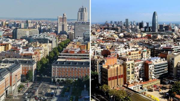 Las diferencias entre Madrid y Barcelona