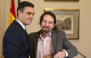 Pedro Sanchez y Pablo Iglesias