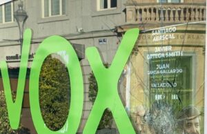 La sede VOX atacada en Valladolid