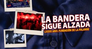 Acto político falangista. Fundación Falange Española