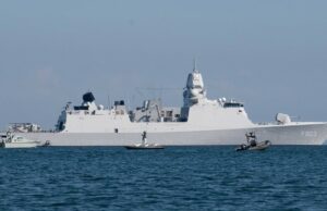 Fragata holandesa conflicto con cazas rusos