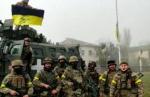 Guerra en Ucrania soldados en Jersón