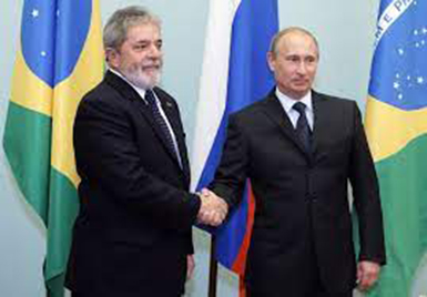 Putin y Lula da Silva elecciones en Brasil