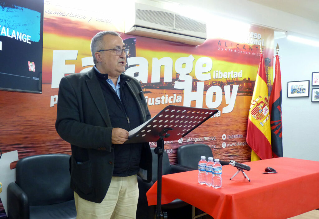 Juan Carlos García Moreno Falange Auténtica