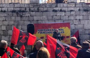Acto falangista en Valladolid por el 4 de marzo Falange JONS