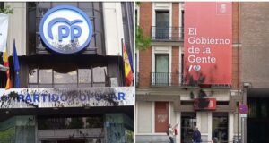 Atacadas las sedes del Partido Popular y del PSOE por Futuro Vegetal en Madrid