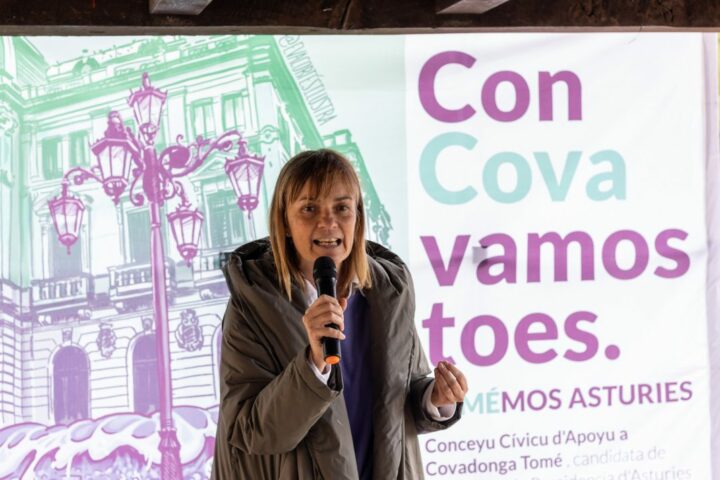 Cova Tomé candidata de Podemos en Asturias. Conflicto interno en Podemos