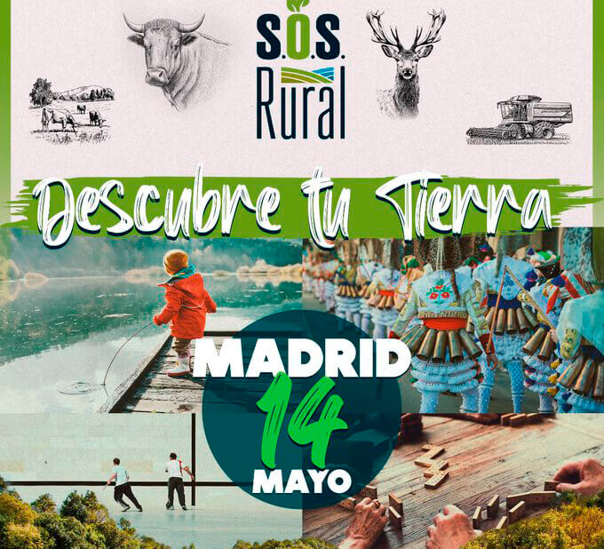 Manifestación de SOS Rural en Madrid