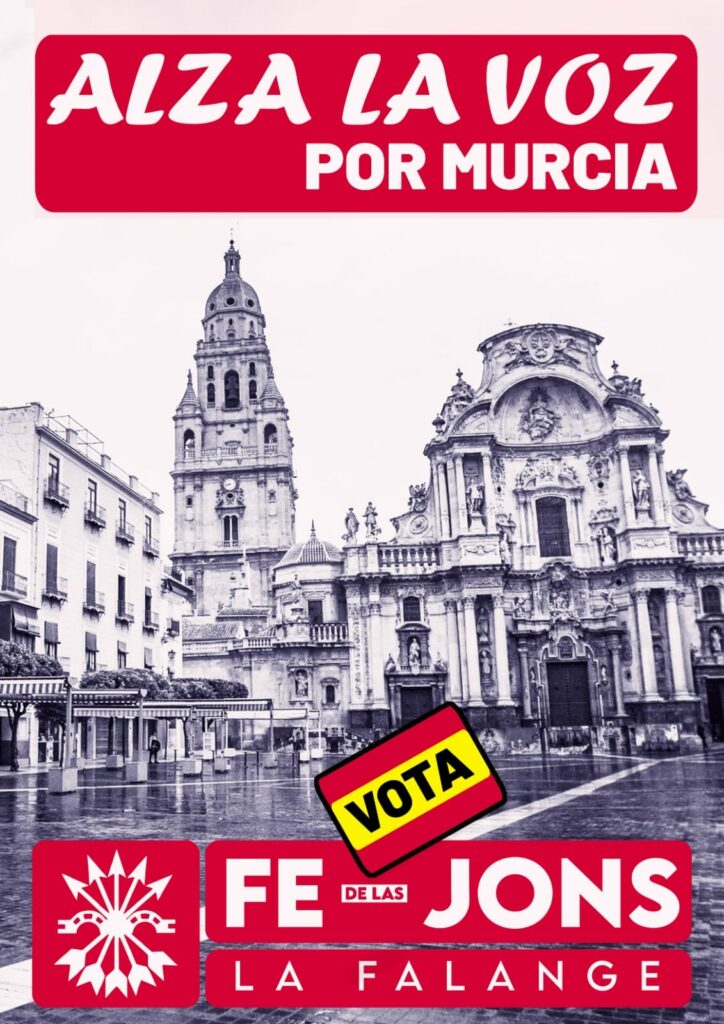 Falange Española de las JONS Murcia elecciones