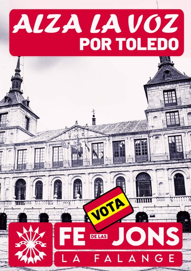 Falange Española de las JONS Toledo elecciones
