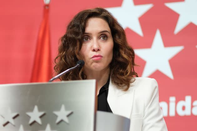 Isabel Díaz Ayuso la Presidenta de la Comunidad de Madrid