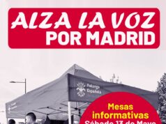 Mesas informativas de Falange Española de las JONS en las elecciones