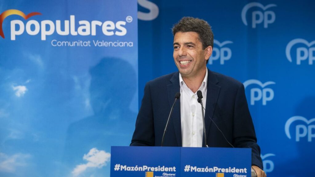 Partido Popular de la Comunidad Valenciana, Carlos Mazón