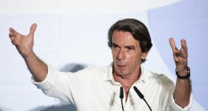 José María Aznar ataca a Pedro Sánchez en plena campaña electoral