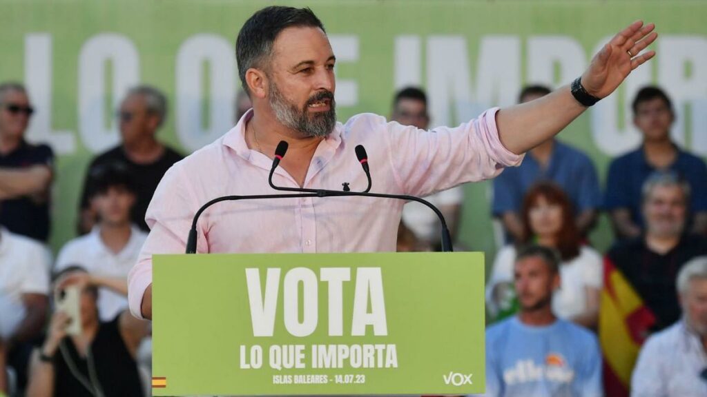 Santiago Abascal pedirá a Feijóo la Vicepresidencia o nuevas elecciones generales