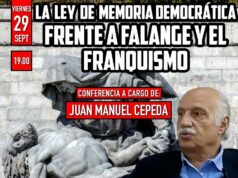 Juan Manuel Cepeda hablará sobre Memoria Democrática en Facta