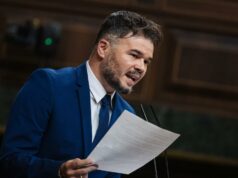Gabriel Rufián advierte al socialista Pedro Sánchez sobre el referéndum